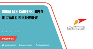 Dubai Taxi Careers for Freshers 2026 | Apply Now