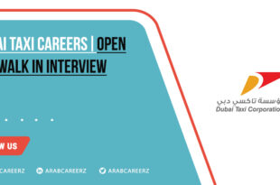 Dubai Taxi Careers for Freshers 2026 | Apply Now