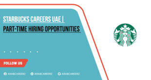 Starbucks Careers UAE 2026 | Latest Part Time Jobs for Freshers